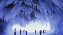 Apostle Islands | Lake Superior Caves in Winter 2014