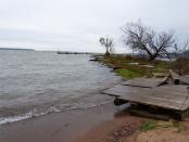 Blackhawk marina storm damage
