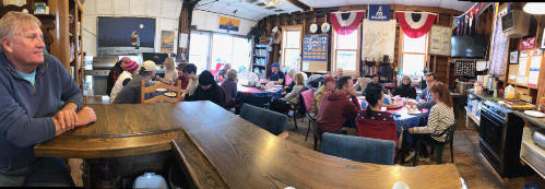 Applefest breakfast by Bayfield Yacht Club 2018